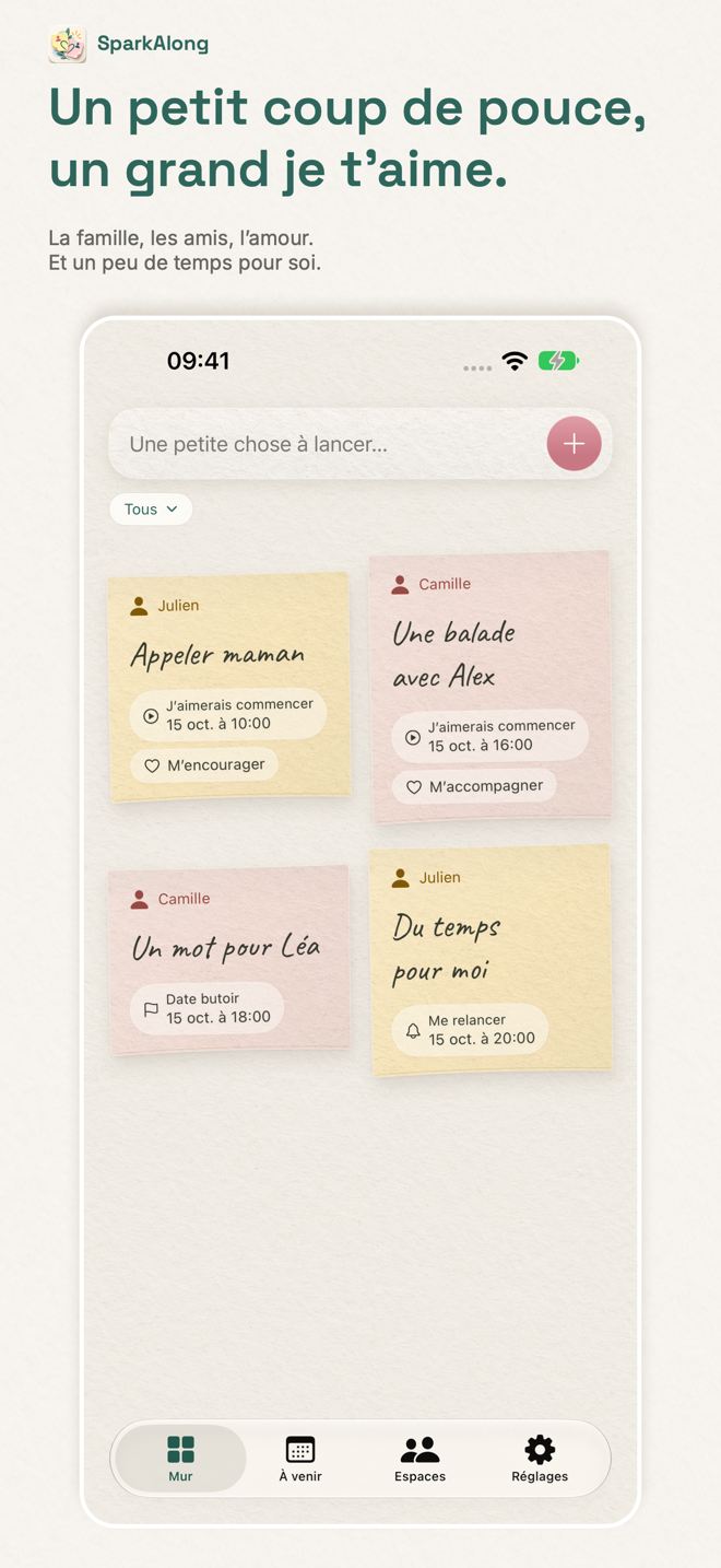 Mur de post-it